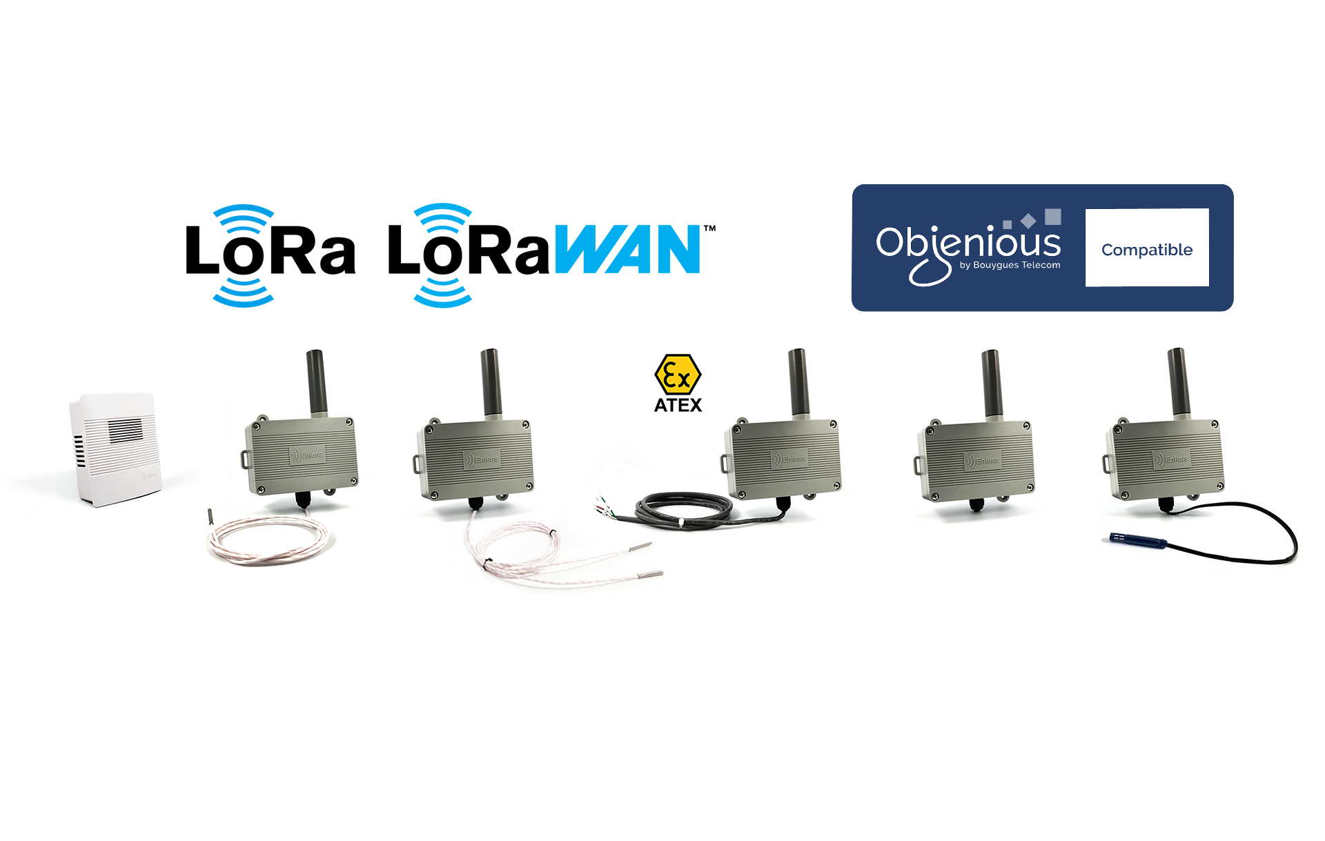 gamme LoRaWAN certifiée Objenious