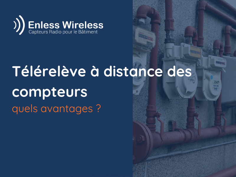 Télérelève à distance des compteurs