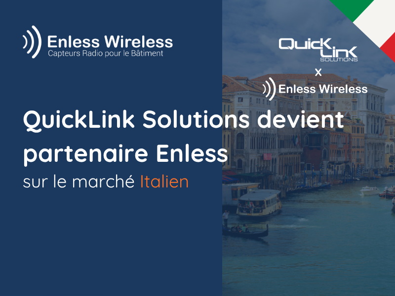 QuickLink Solutions devient partenaire Enless